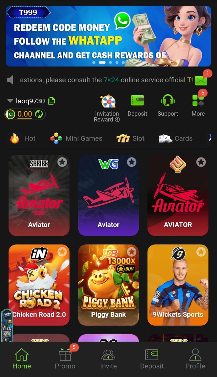 T999 Game App